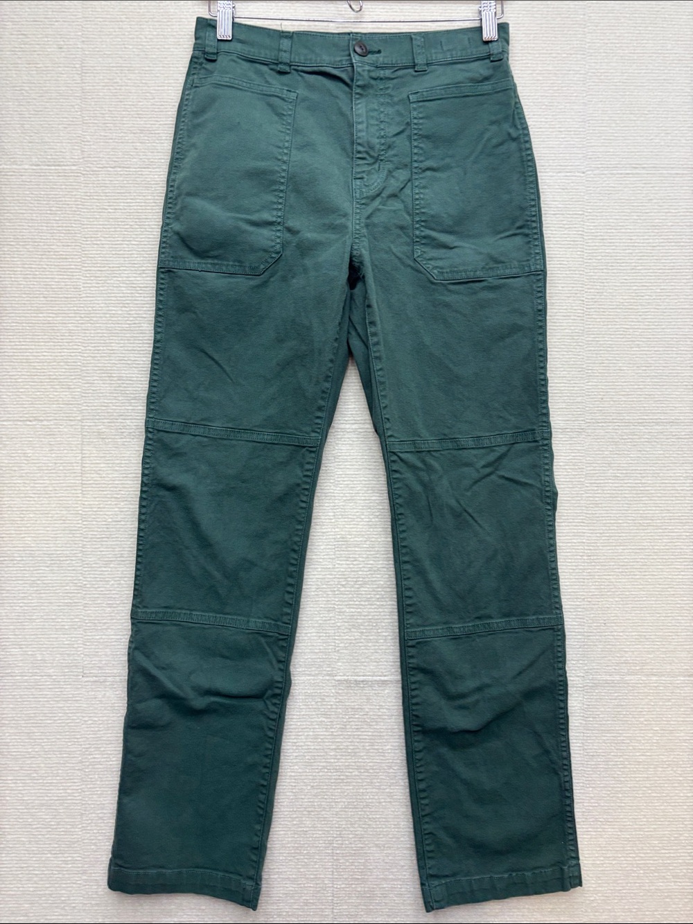 Madewell | 90s straight 27 Dark Green Utility Pants